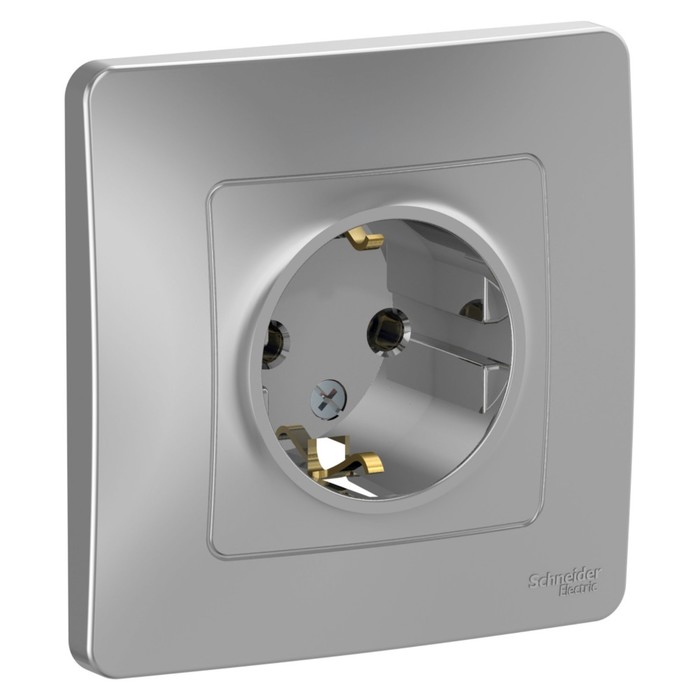 

Розетка SE Blanca, 16 А, 250 В, встраиваемая, с з/к, IP20, алюминий, BLNRS001013, Белый
