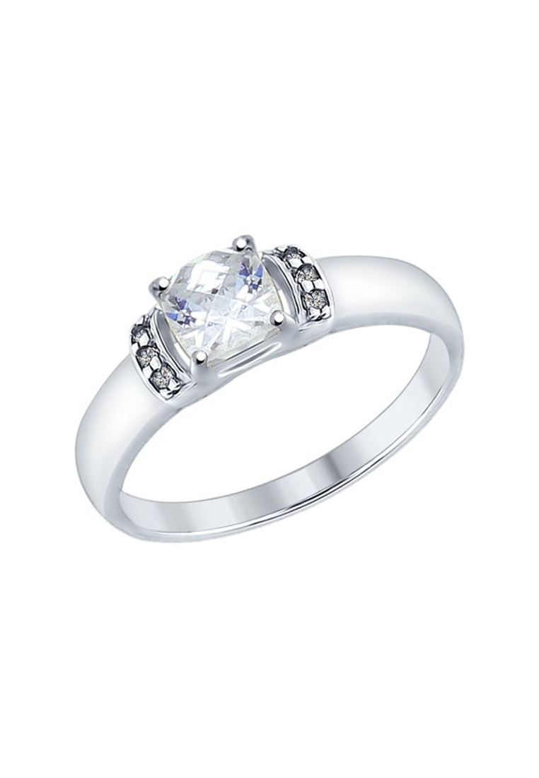 

Кольцо из серебра с фианитом р. 18,5 SOKOLOV 89010064, 89010064