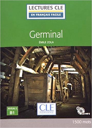 фото Книга lecture cle en français facile 2eme edition niveau 3/b1: germinal - livre + cd cle international