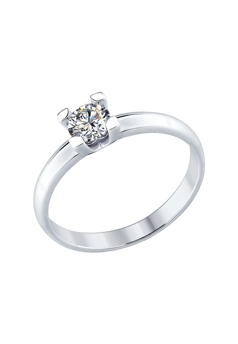 

Кольцо из серебра с фианитом р.  SOKOLOV 89010056, 89010056_k