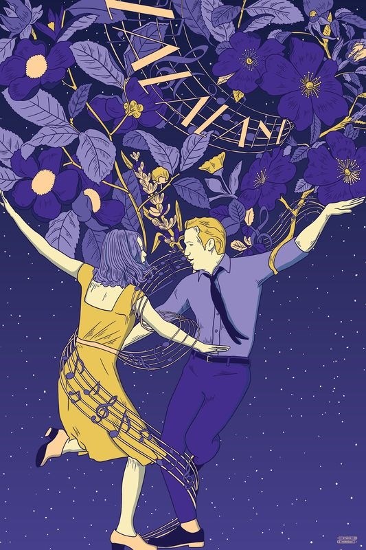 

Постер к фильму "Ла-Ла Ленд" (La La Land) Оригинальный 50,8x76,2 см