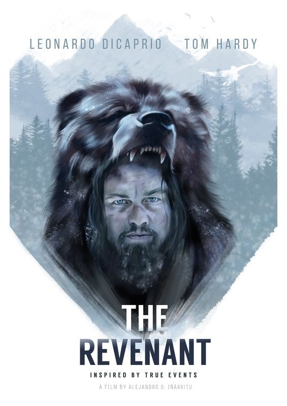 

Постер к фильму "Выживший" (The Revenant) Оригинальный 59,4x84,1 см