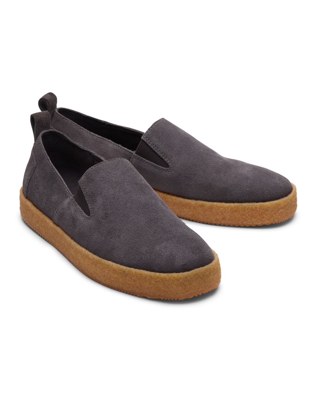 Слипоны мужские Toms Lowden 10017646 серые 40 EU