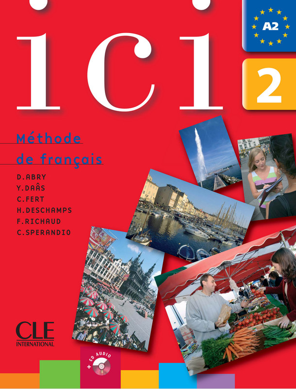 фото Книга ici 2 livre de l'eleve + audio cd cle international