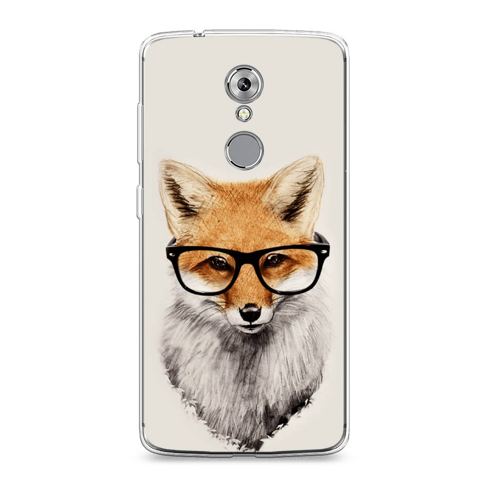 

Чехол Awog на ZTE Axon 7 / ЗТЕ Аксон 7 "Лиса в очках", Разноцветный, 131450-10