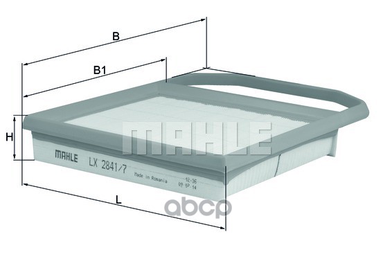 

Фильтр воздушный Mahle/Knecht lx28417