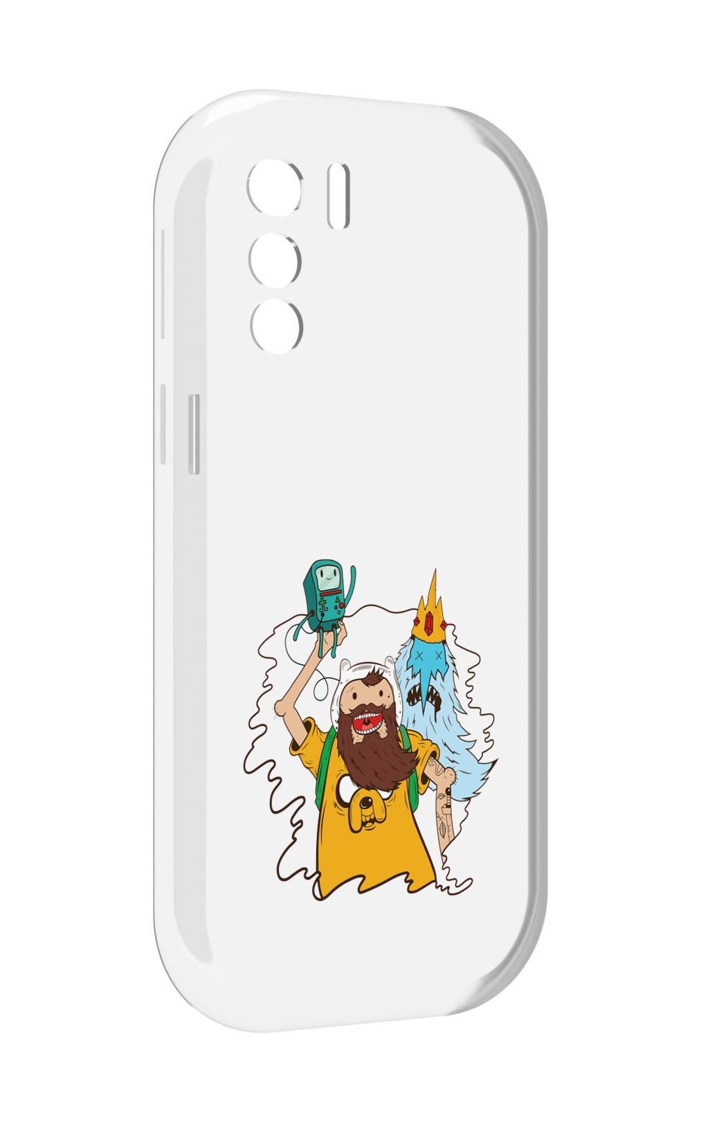 

Чехол MyPads время приключений старый Финн для UleFone Note 13P, Прозрачный, Tocco