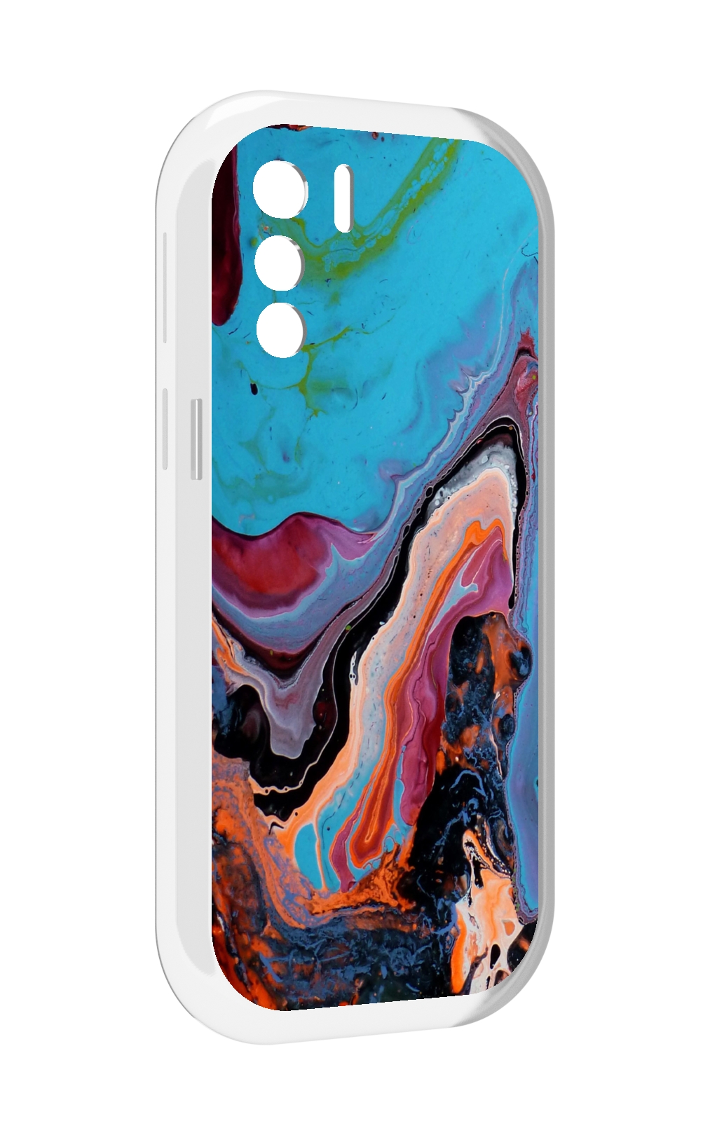 

Чехол MyPads смешанные краски для UleFone Note 13P, Прозрачный, Tocco