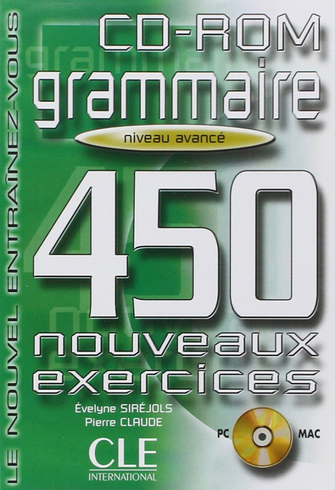 фото Книга grammaire 450 nouveaux exercices avance cd-rom cle international