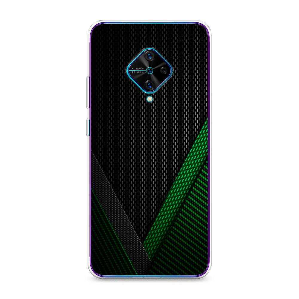 

Чехол Awog на Vivo Y9s "Зеленый карбон", Разноцветный, 262450-3