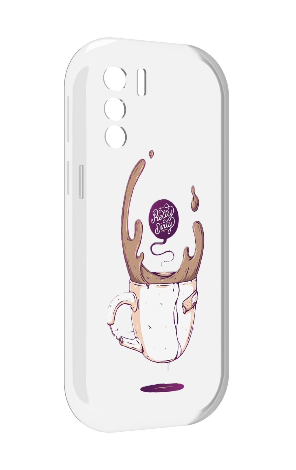 

Чехол MyPads сломанный стаканчик для UleFone Note 13P, Прозрачный, Tocco