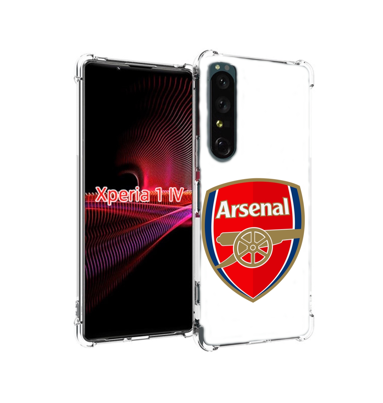 

Чехол накладка MyPads ФК Арсенал логотип для Sony Xperia 1 IV, Прозрачный, Tocco