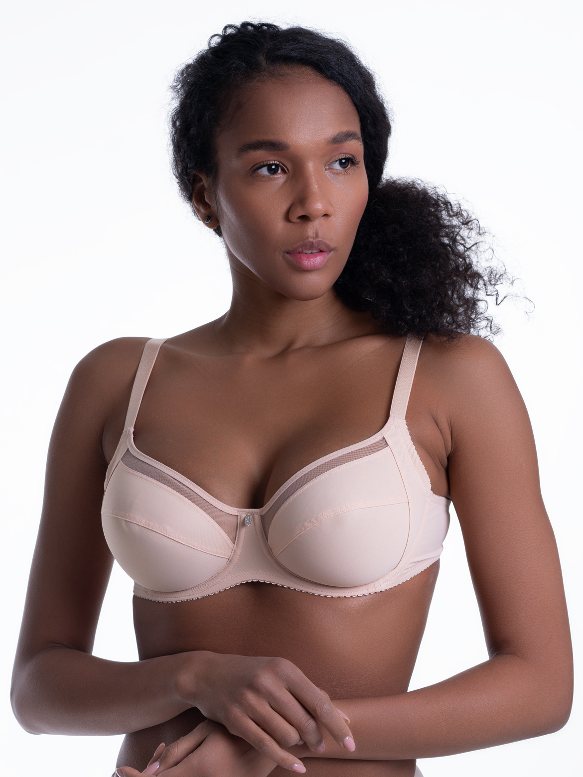 

Бюстгальтер женский Milavitsa 120150 бежевый 75F, 120150