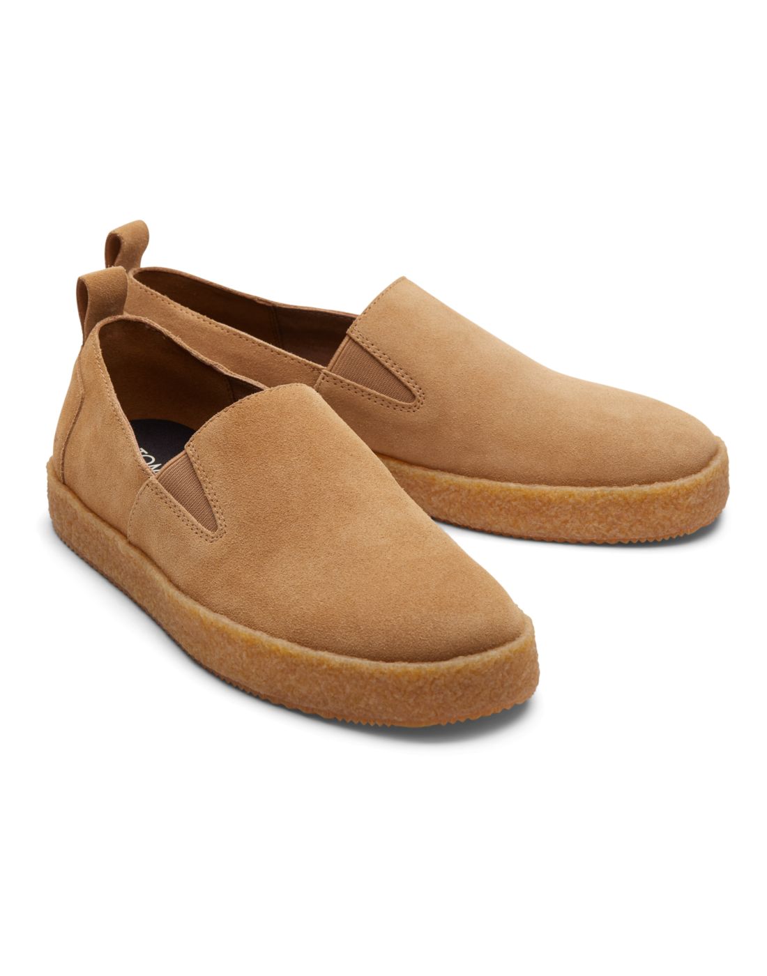 Слипоны мужские Toms Lowden 10017642 коричневые 40 EU