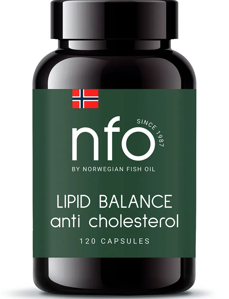 NFO Липид Баланс NORWEGIAN Fish Oil, капсулы 120 шт.