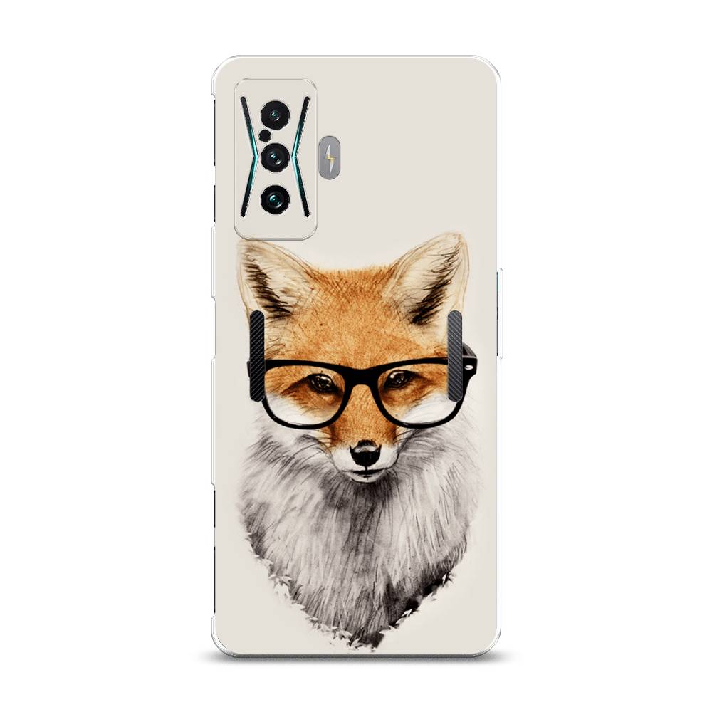 

Чехол Awog на Xiaomi Redmi K50 GE/F4 GT "Лиса в очках", Разноцветный, 314350-10