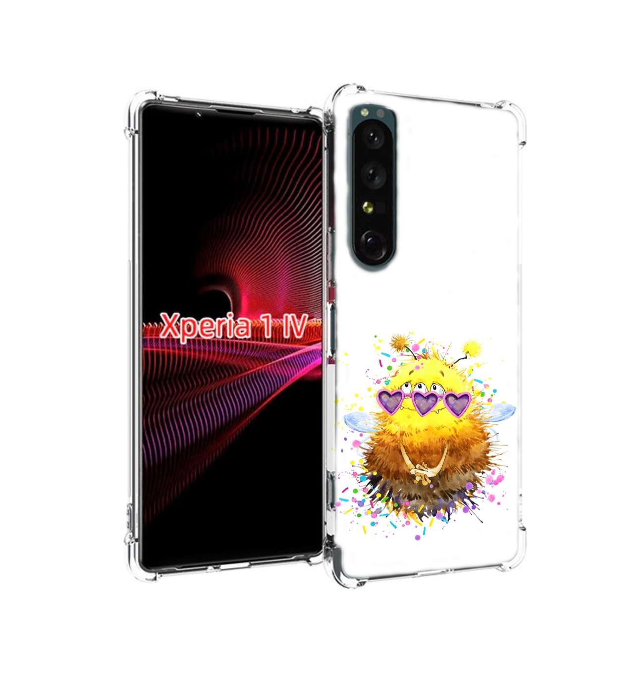

Чехол накладка MyPads Пушитый шмель для Sony Xperia 1 IV, Прозрачный, Tocco