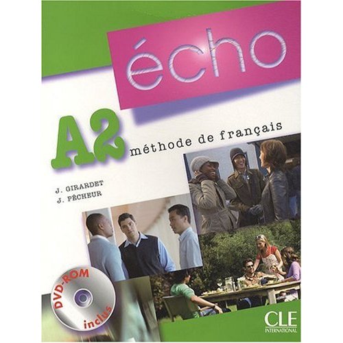 фото Книга echo a2 - livre de l'eleve + portfolio + dvd-rom cle international