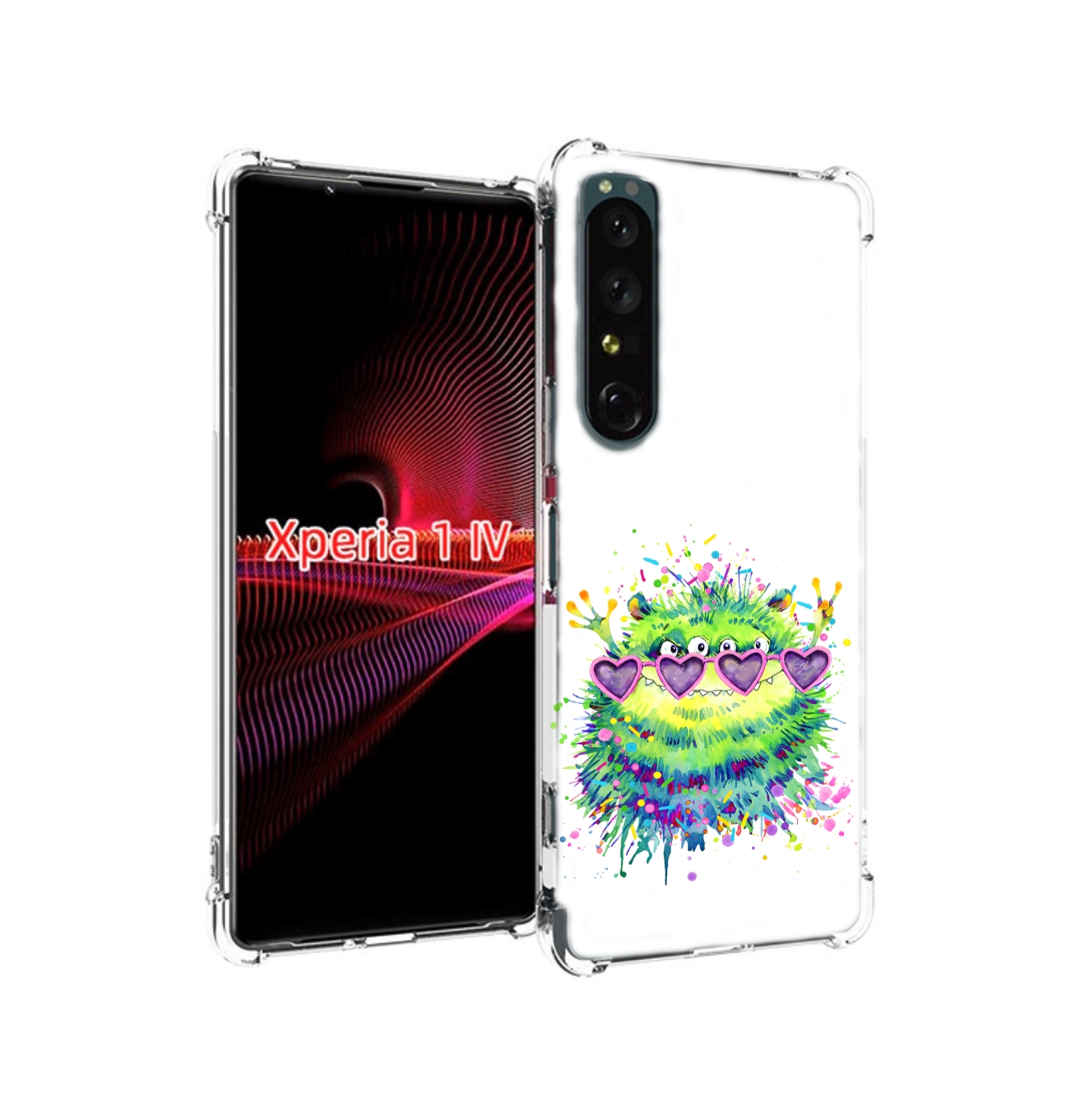 

Чехол накладка MyPads Пушистый персонаж для Sony Xperia 1 IV, Прозрачный, Tocco