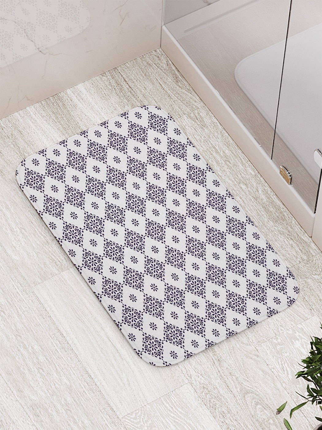 

Коврик противоскользящий для ванной, сауны, бассейна, 77х52 см bath_75998 JoyArty