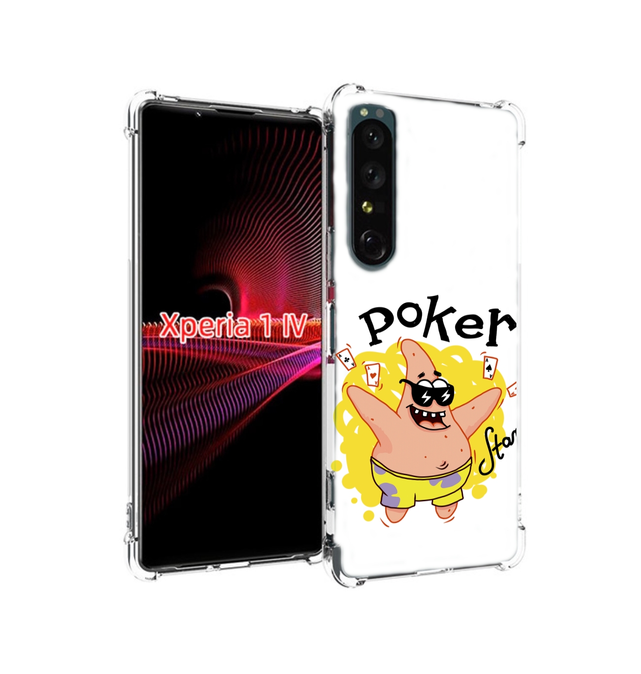

Чехол накладка MyPads Патрик для Sony Xperia 1 IV, Прозрачный, Tocco