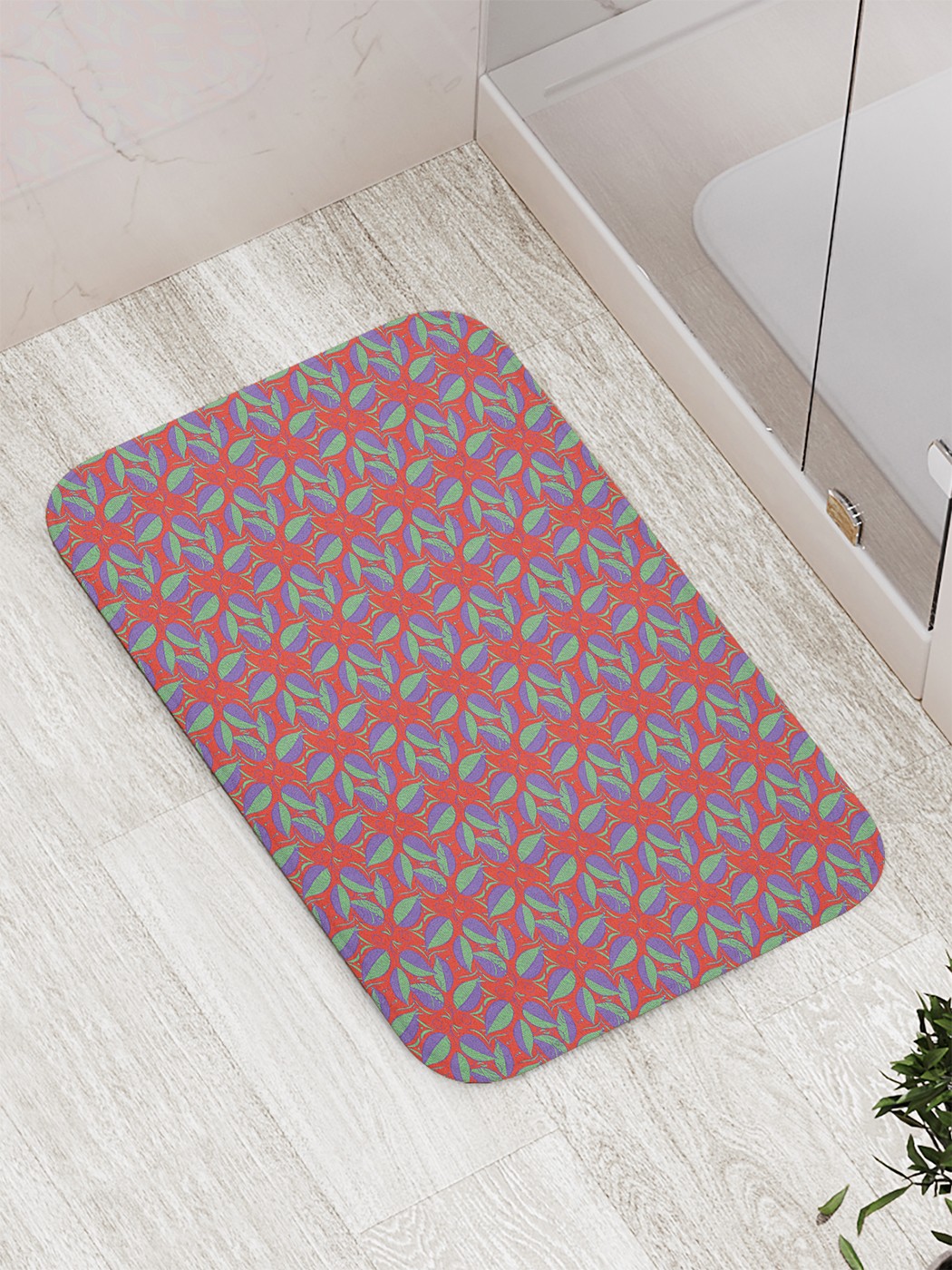 

Коврик противоскользящий для ванной, сауны, бассейна, 77х52 см bath_75992 JoyArty