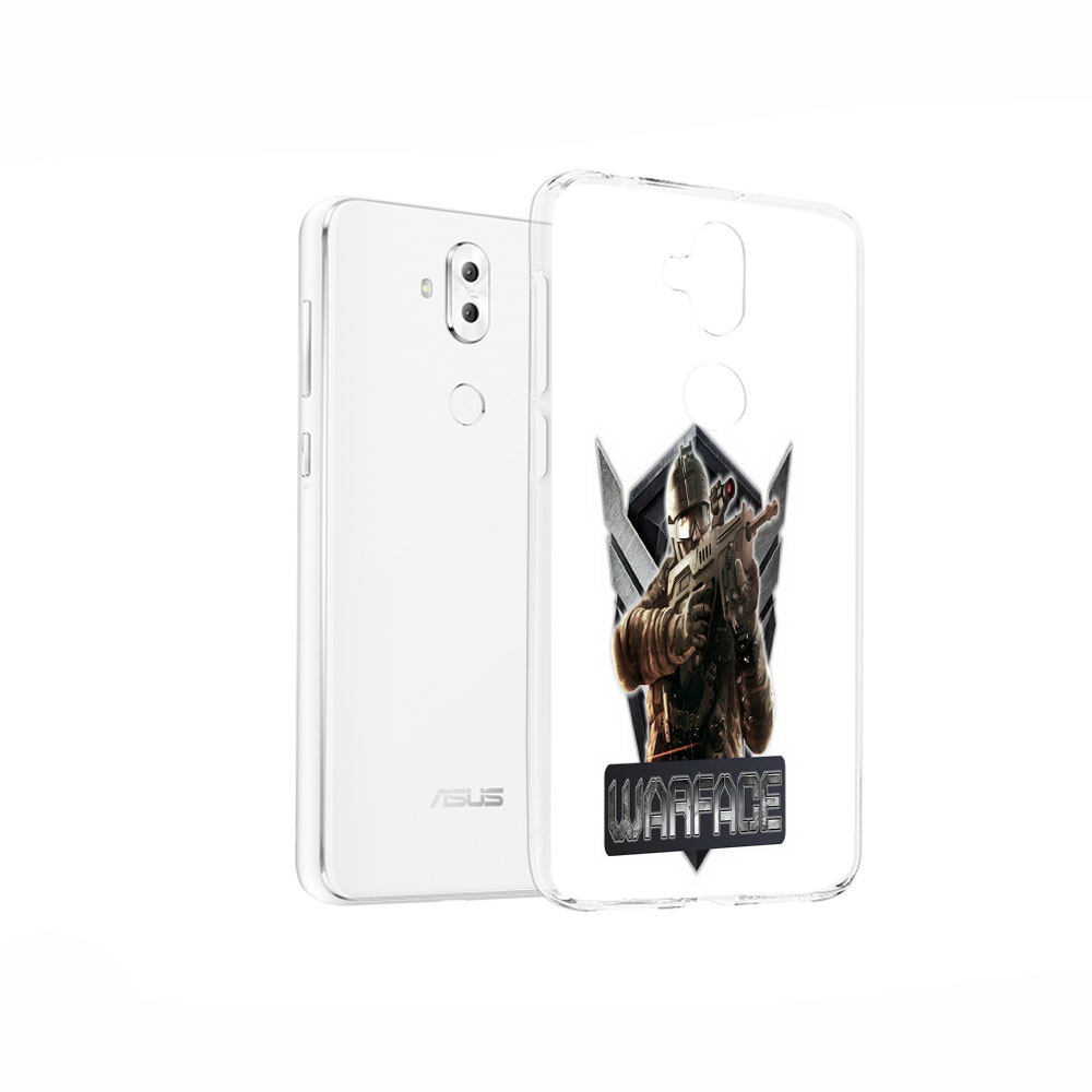 

Чехол MyPads Tocco для Asus ZenFone 5 Lite (ZC600KL) игра про войну, Прозрачный, Tocco