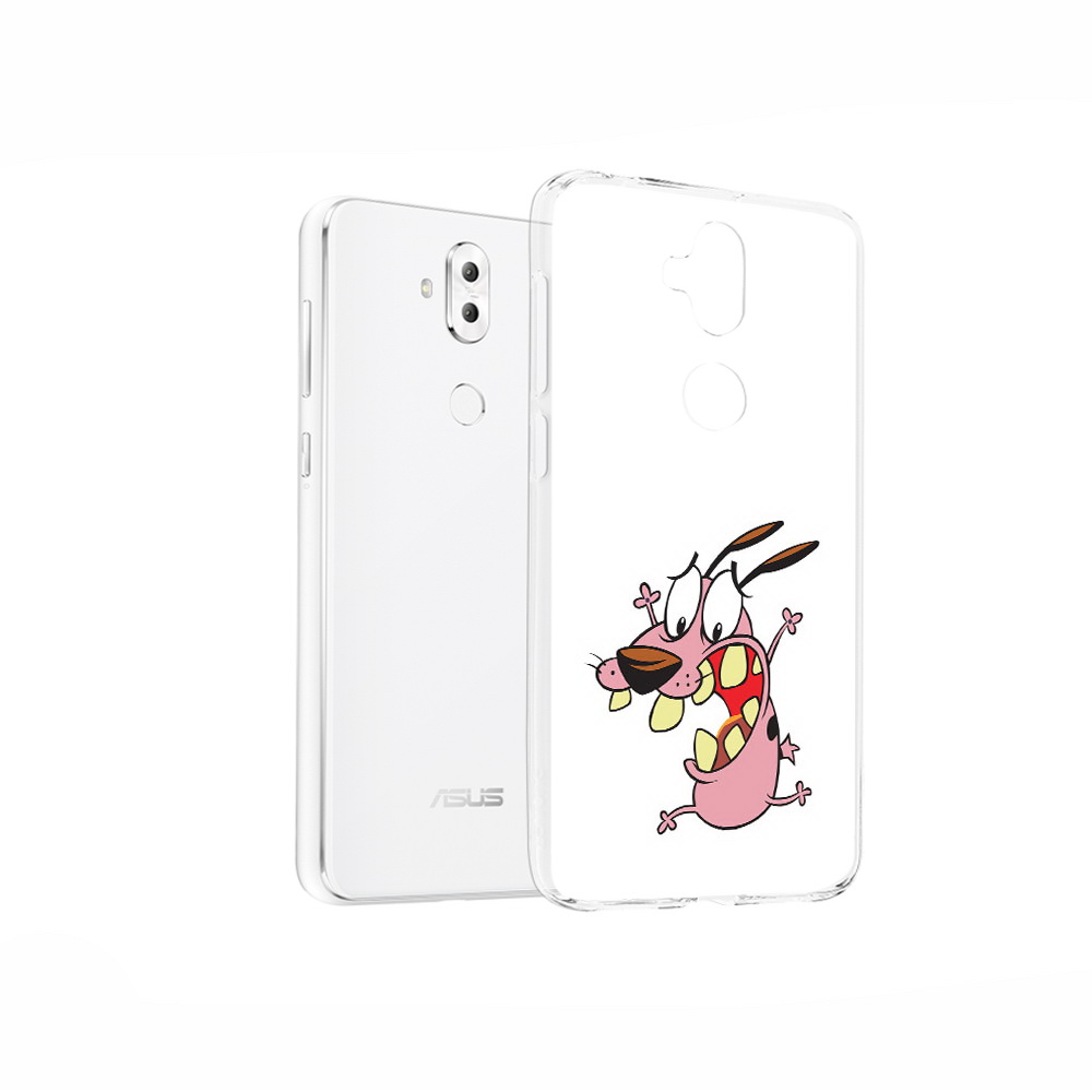 Чехол MyPads Tocco для Asus ZenFone 5 Lite (ZC600KL) зубастый бобик