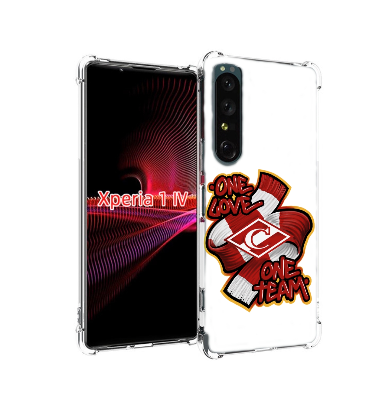 

Чехол накладка MyPads Одна любовь-Спартак для Sony Xperia 1 IV, Прозрачный, Tocco