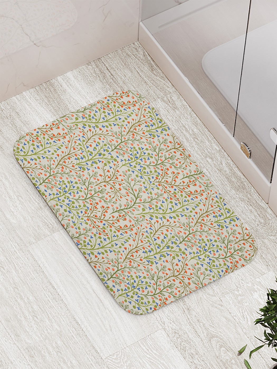 

Коврик противоскользящий для ванной, сауны, бассейна, 77х52 см bath_75951 JoyArty