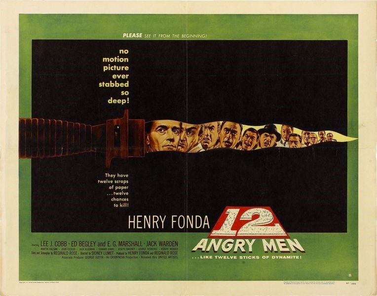 

Постер к фильму "12 разгневанных мужчин" (12 Angry Men) A4
