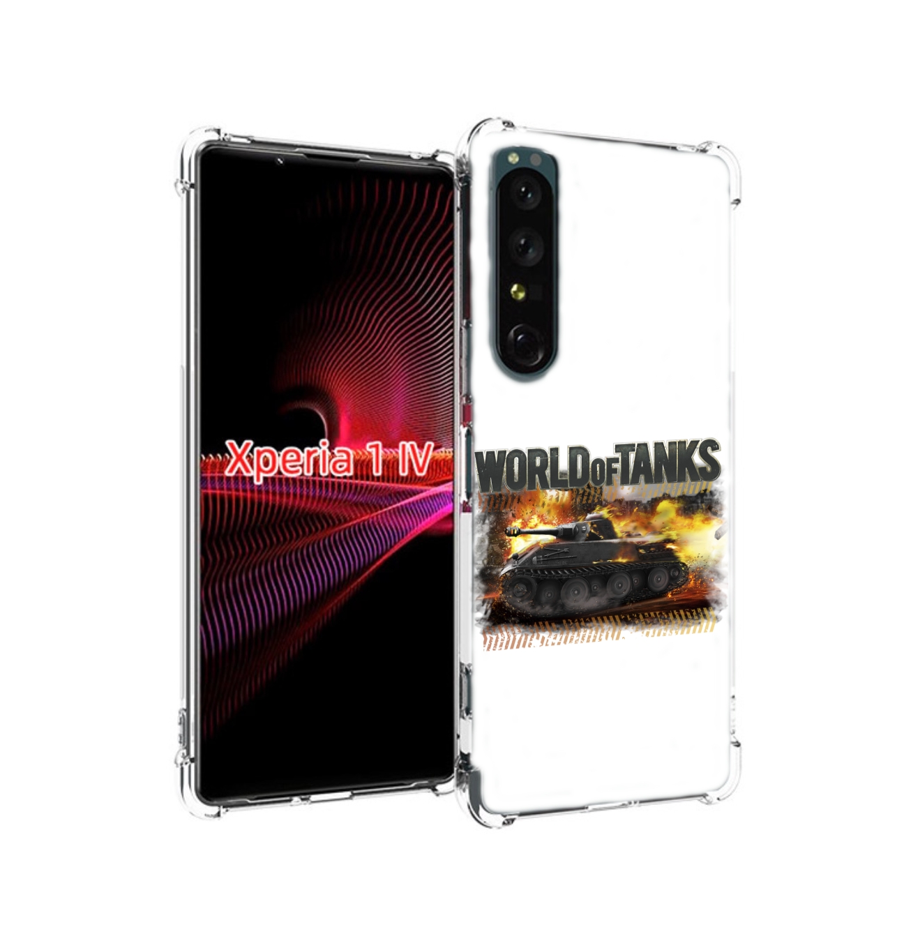 

Чехол накладка MyPads Мир танков-2 для Sony Xperia 1 IV, Прозрачный, Tocco
