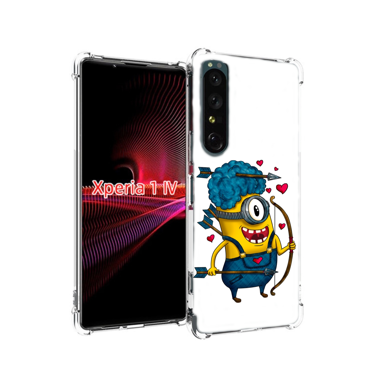 

Чехол накладка MyPads Миньон купидон для Sony Xperia 1 IV, Прозрачный, Tocco