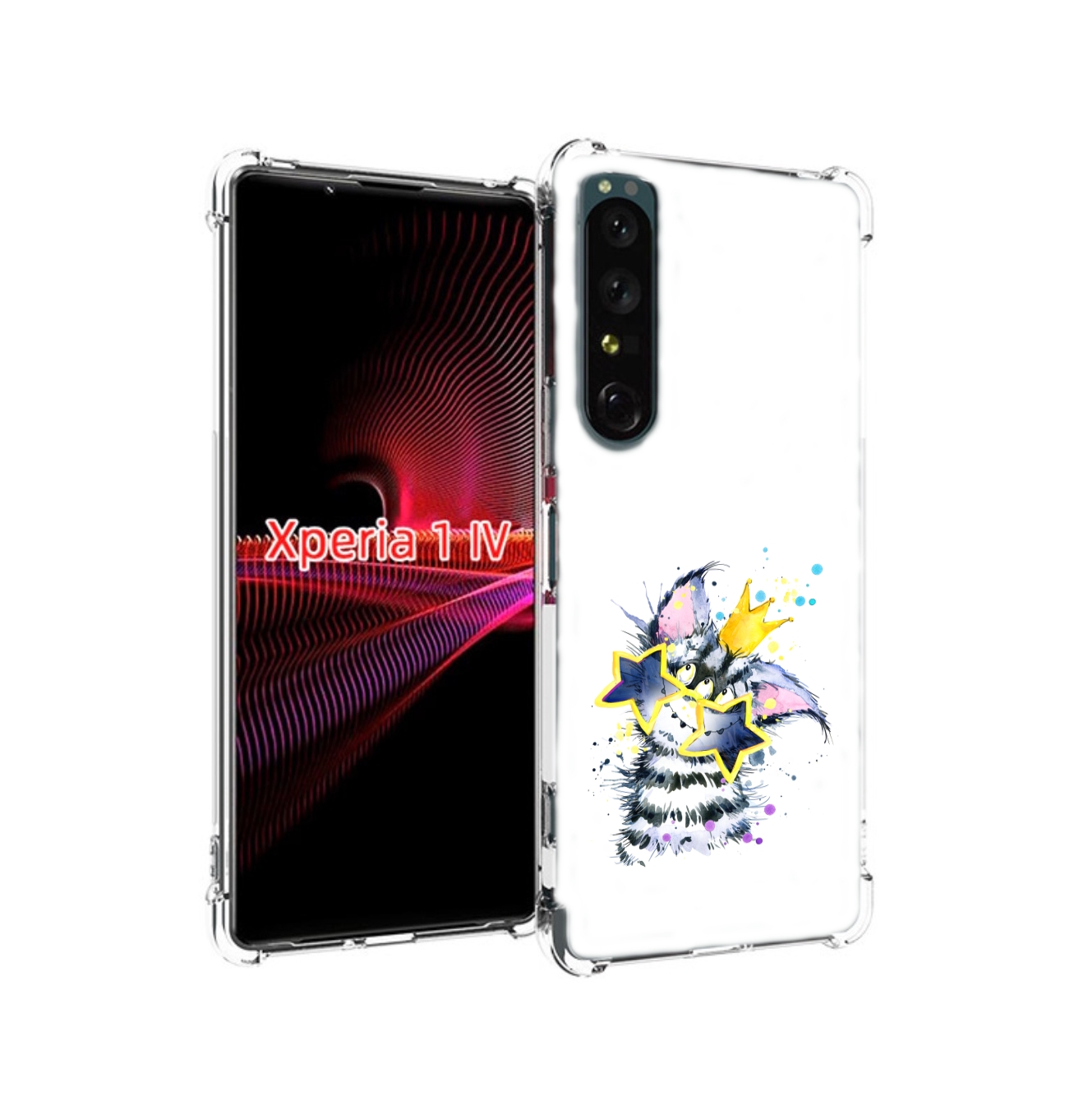 

Чехол накладка MyPads Мартовский Нуся для Sony Xperia 1 IV, Прозрачный, Tocco