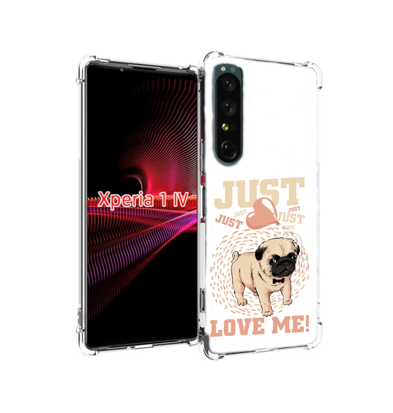 

Чехол накладка MyPads Люби меня для Sony Xperia 1 IV, Прозрачный, Tocco