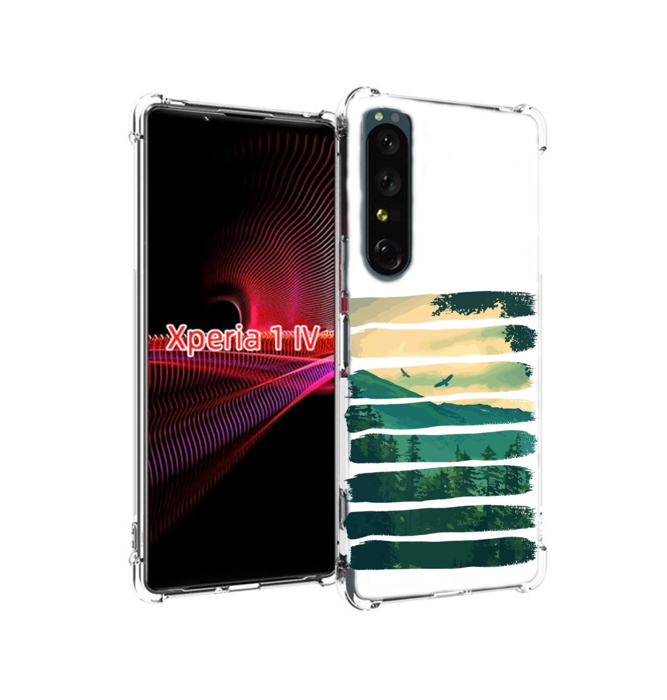 

Чехол накладка MyPads Лесная чаща для Sony Xperia 1 IV, Прозрачный, Tocco