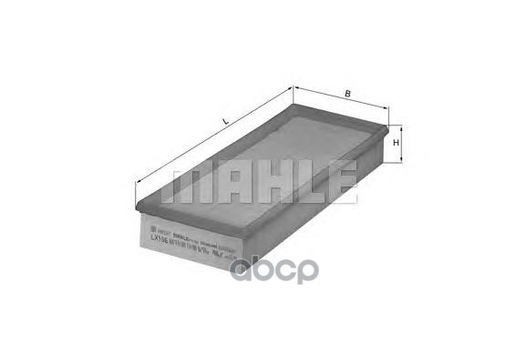 

Фильтр воздушный Mahle/Knecht lx106