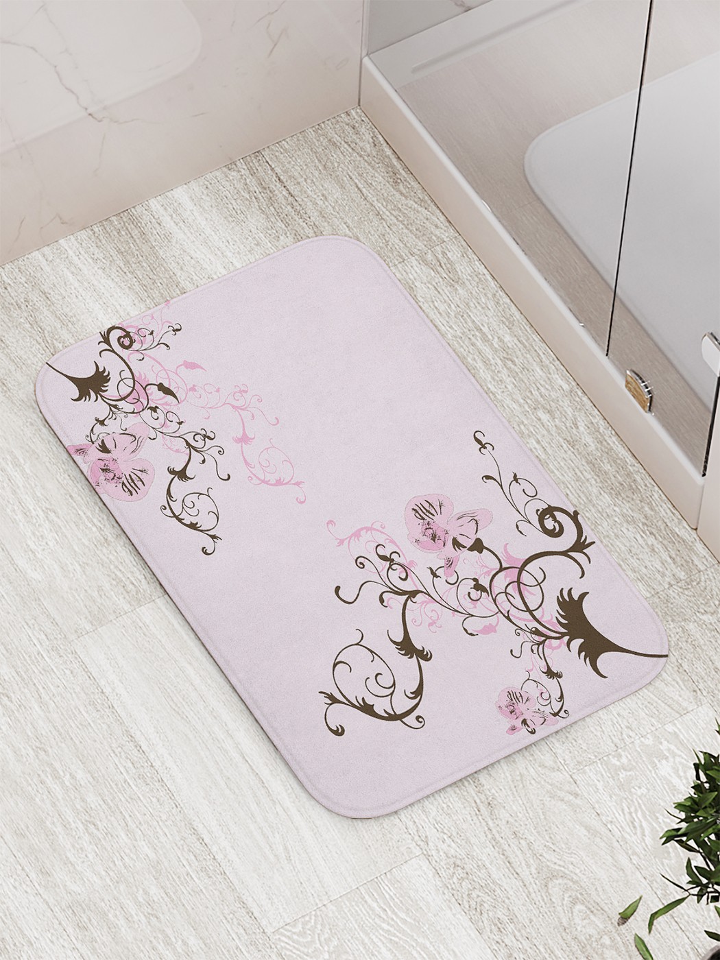 

Коврик противоскользящий для ванной, сауны, бассейна, 77х52 см bath_75895 JoyArty