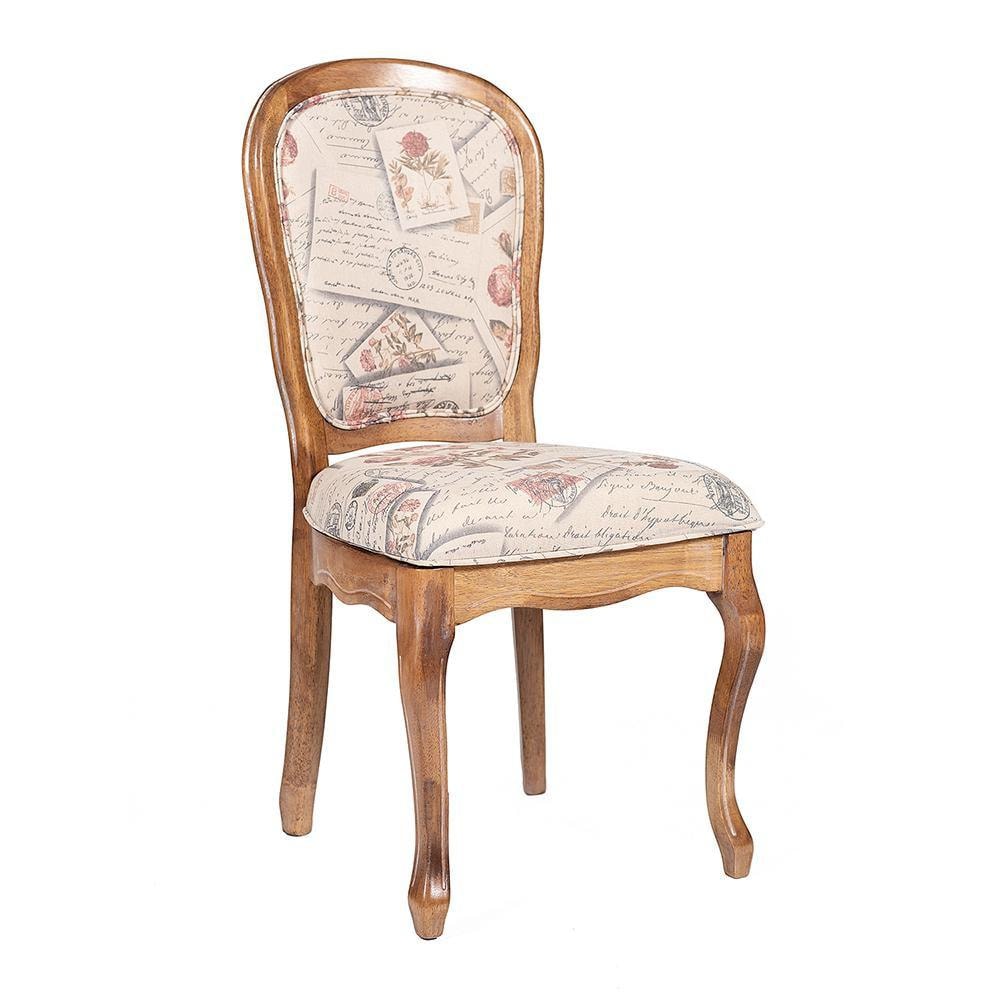 

Комплект стульев 2 шт. TetChair Esmee (EE-SC) 96х55х46см, античная сосна/ткань Прованс №11