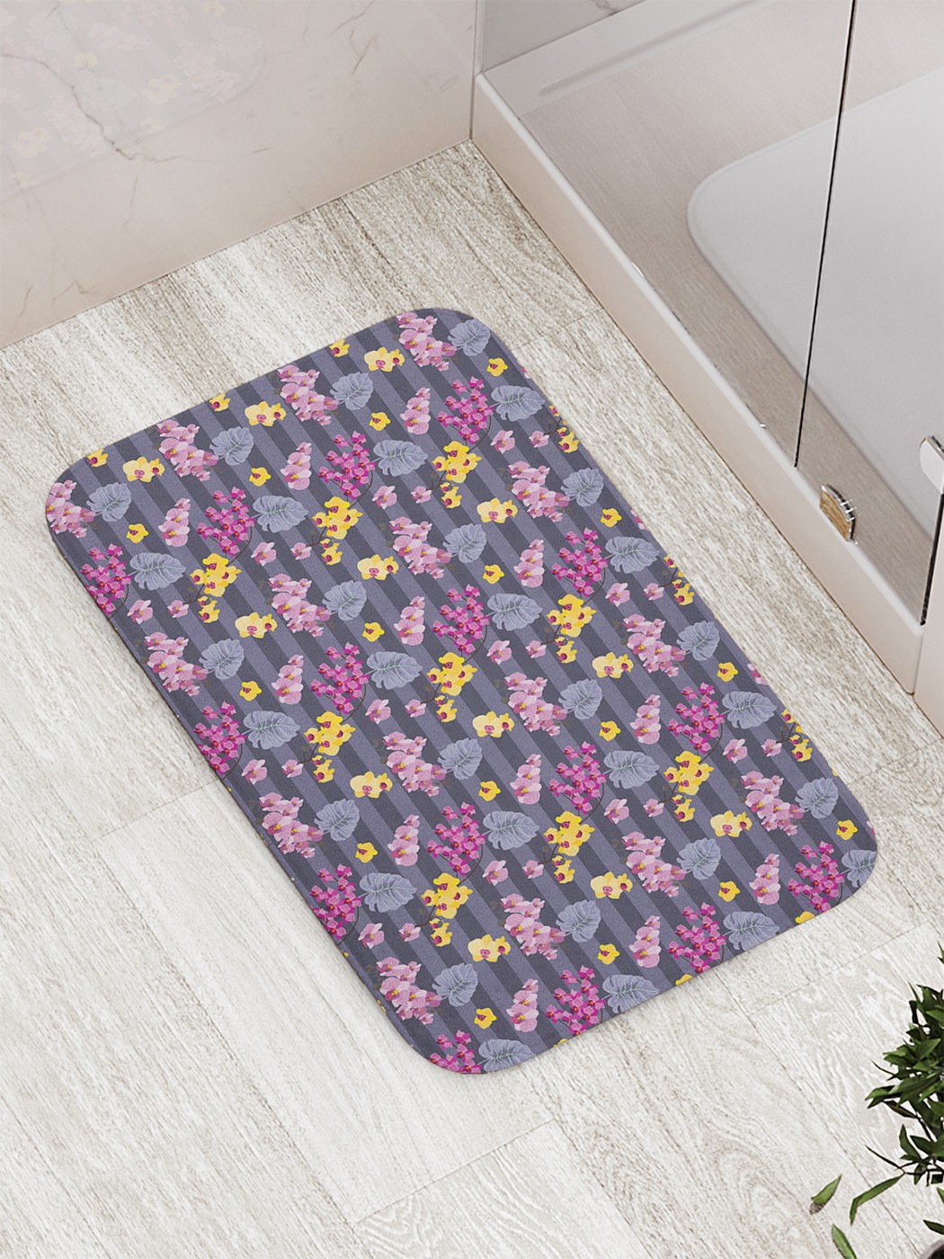 

Коврик противоскользящий для ванной, сауны, бассейна, 77х52 см bath_75889 JoyArty