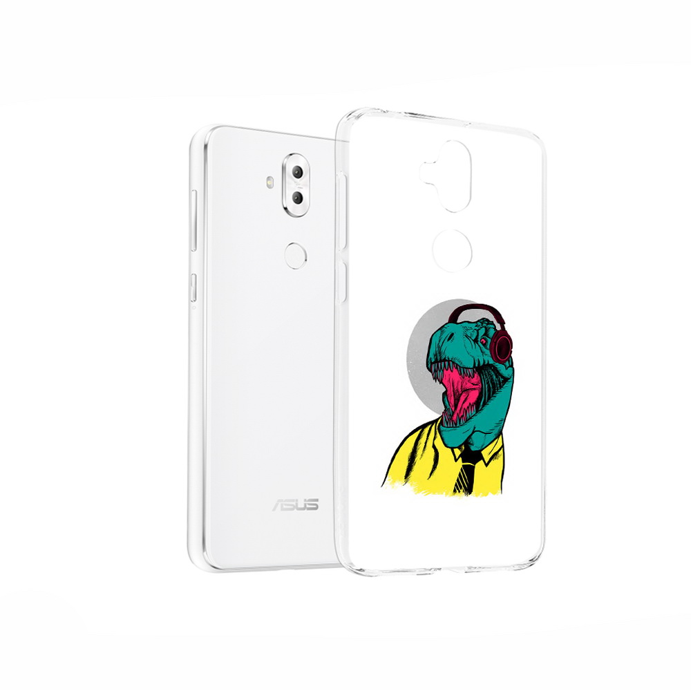 

Чехол MyPads Tocco для Asus ZenFone 5 Lite (ZC600KL) дино, Прозрачный, Tocco