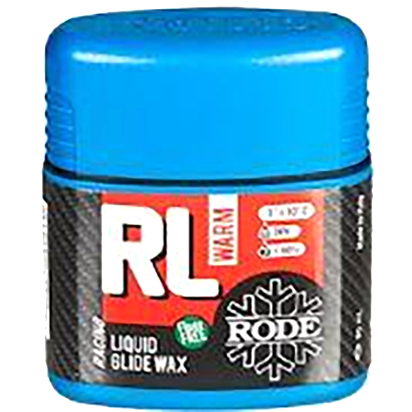 Безфтористый парафин Rode 2019-20 Racing Liquid Warm 0C°... -3C° / 80 мл