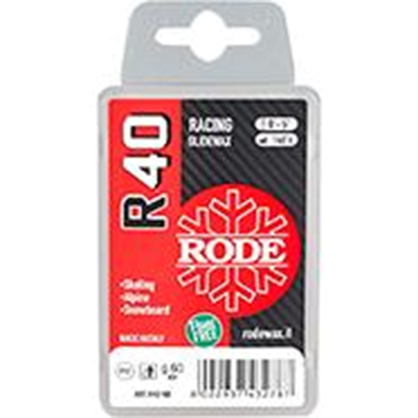 Безфтористый Парафин Rode Racing Glider Red 0...-5°C, 60G