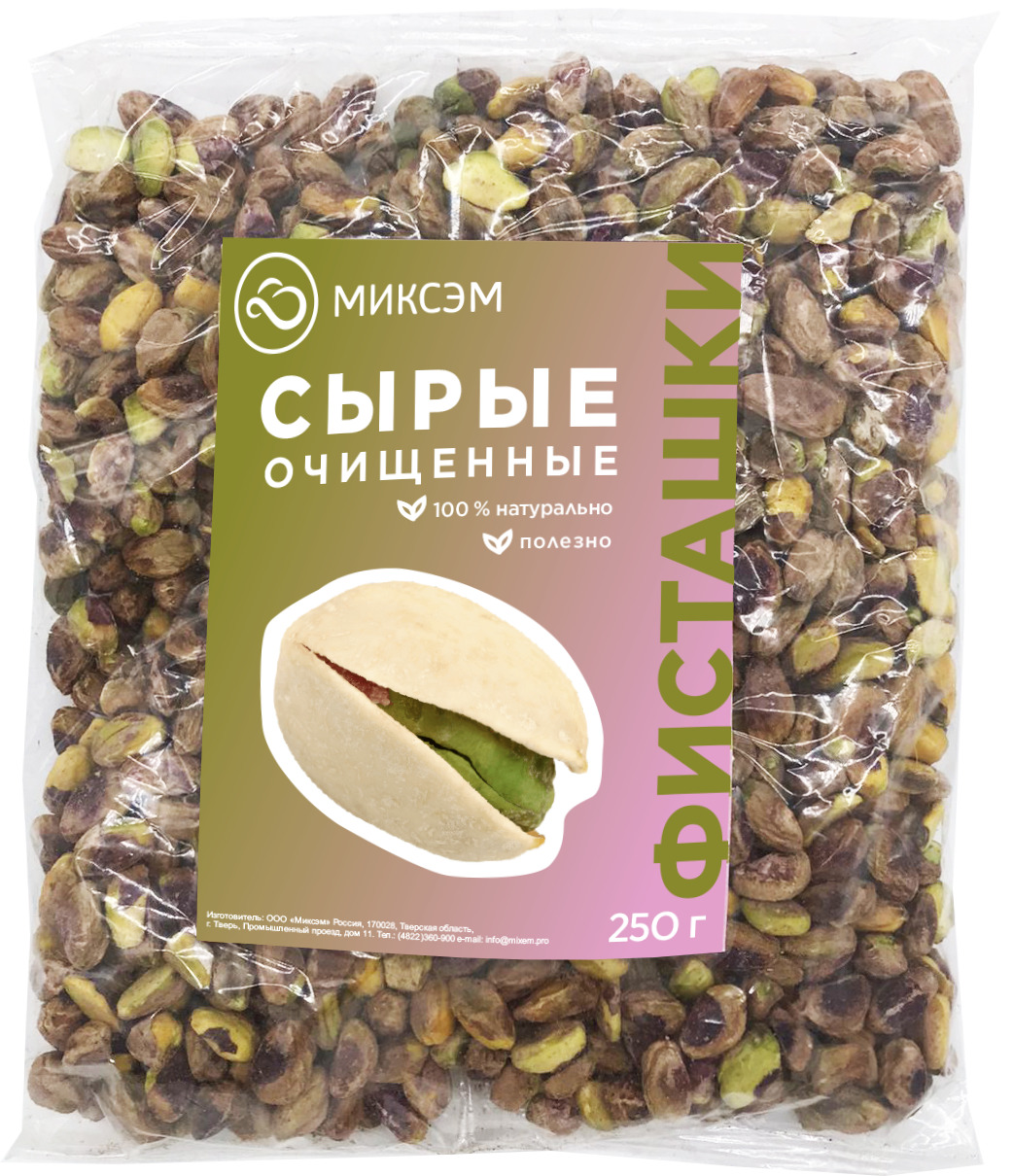 

Фисташки сырые очищенные Миксэм, 500 г