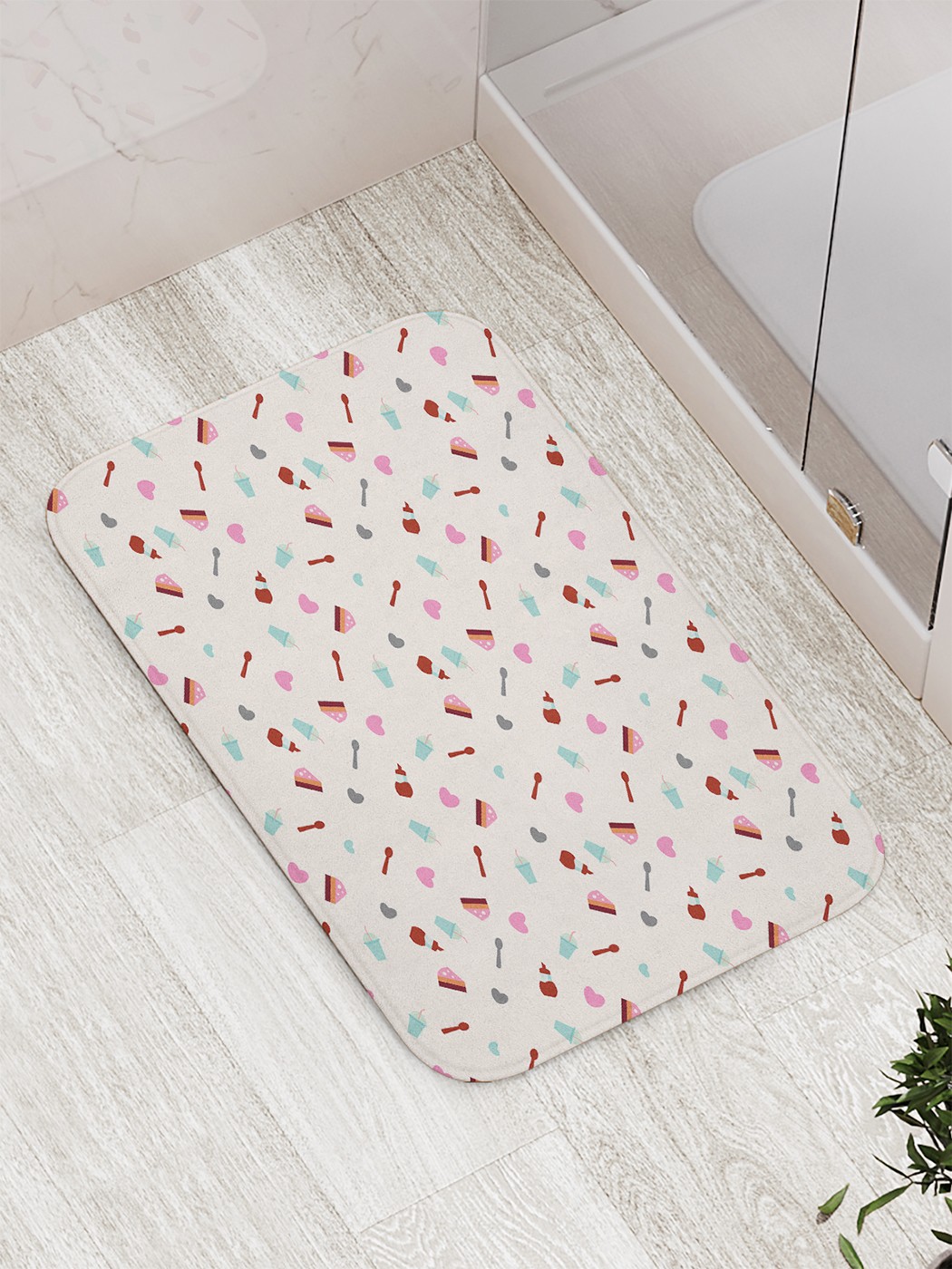 

Коврик противоскользящий для ванной, сауны, бассейна, 77х52 см bath_75825 JoyArty