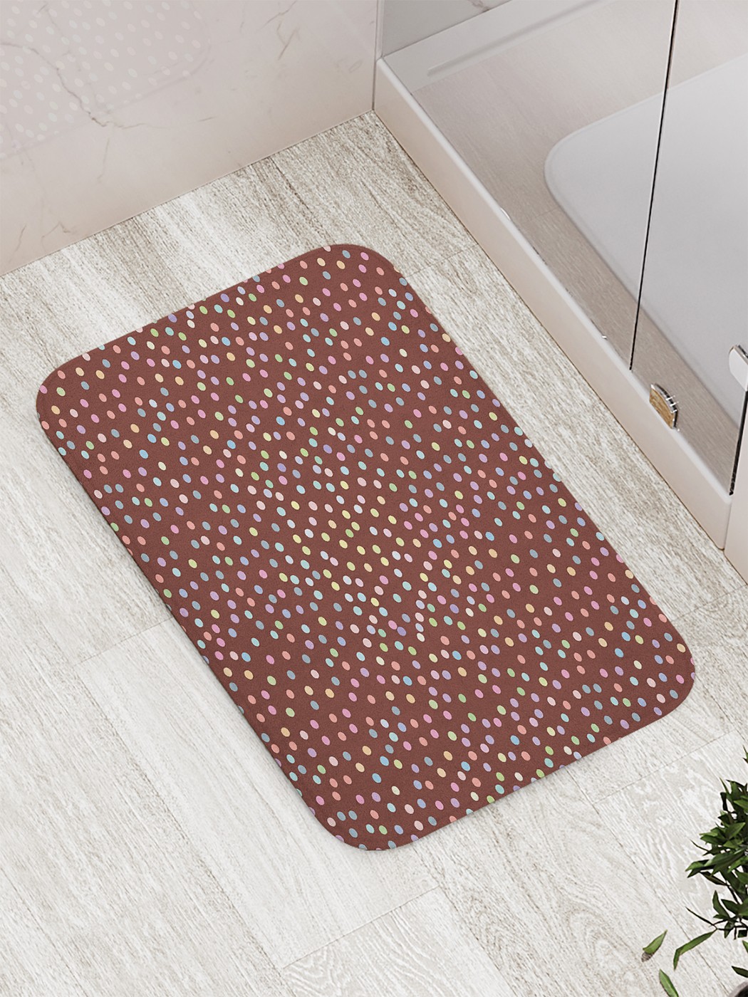 

Коврик противоскользящий для ванной, сауны, бассейна, 77х52 см bath_75819 JoyArty