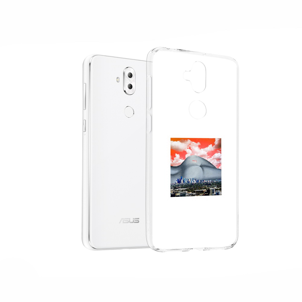 

Чехол MyPads Tocco для Asus ZenFone 5 Lite (ZC600KL) город с девушкой на фоне, Прозрачный, Tocco