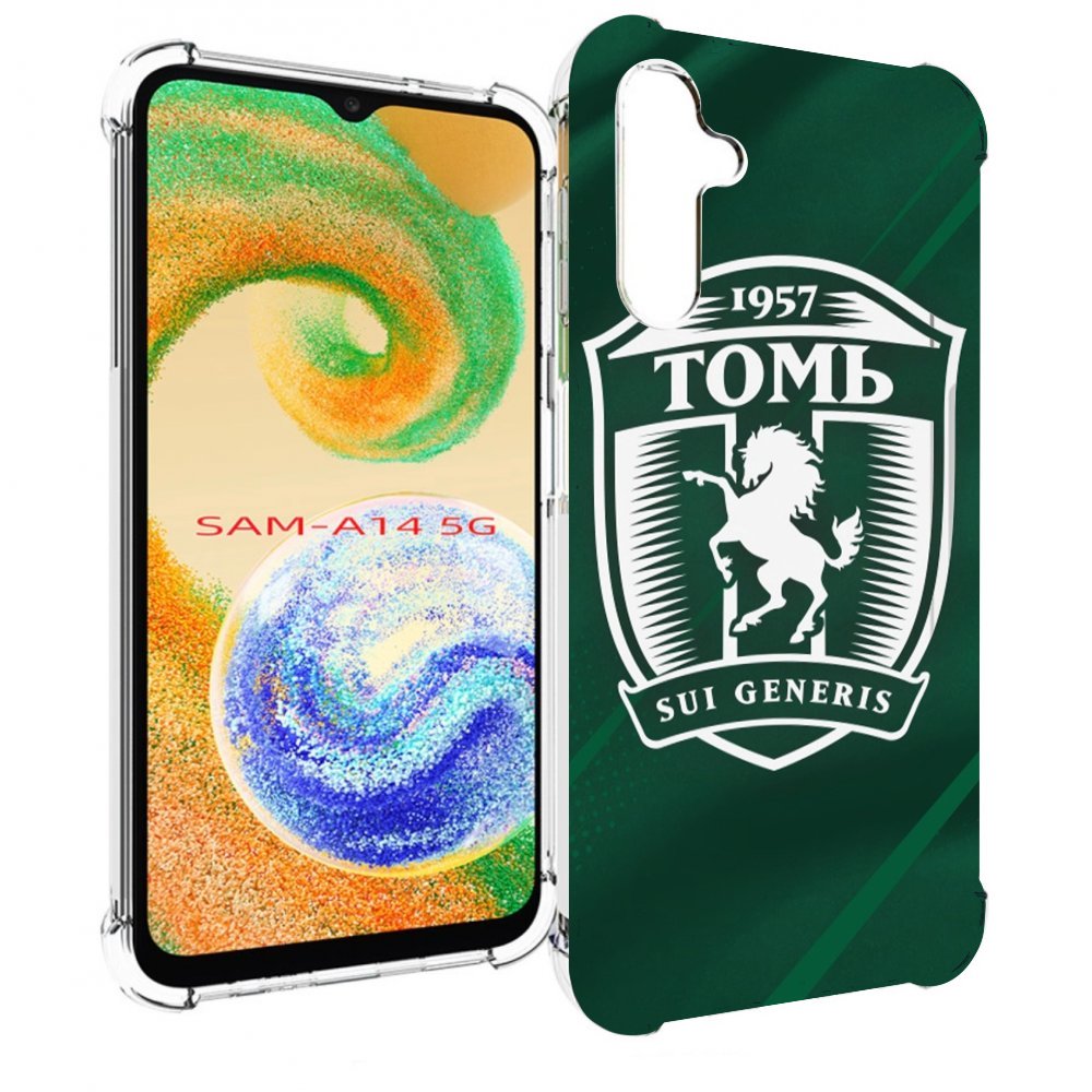 

Чехол MyPads фк томь томск для Samsung Galaxy A14 5G, Прозрачный, Tocco