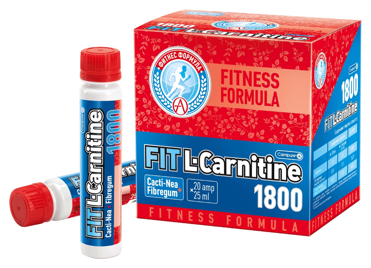 

ACADEMY-T FIT L-Carnitine 1800, 1 амп, вкус: виноград