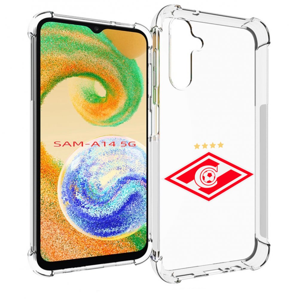 

Чехол MyPads фк спартак 1 для Samsung Galaxy A14 5G, Прозрачный, Tocco